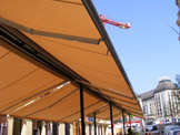 Crossover Arm Awnings