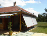 Drop-Arm Awnings