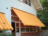 Drop-Arm Awnings