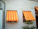 Drop-Arm Awnings